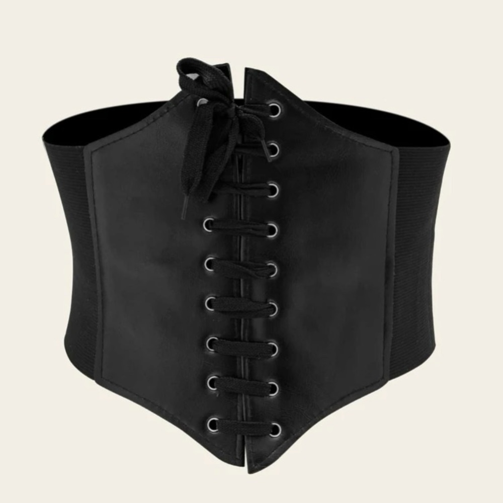 Lace up belt